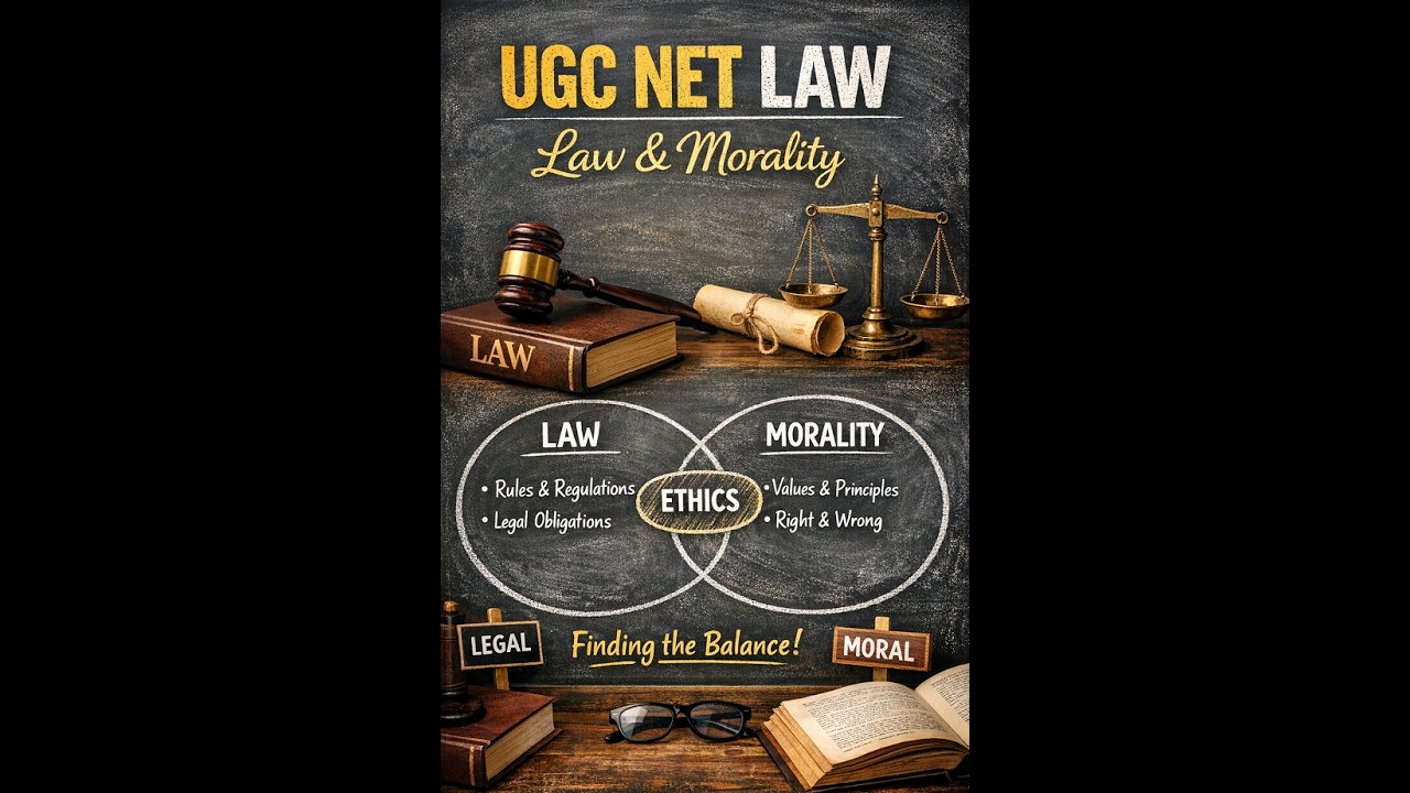 UGC NET PYQ and Topic Law and Morality