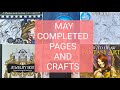May 2024 Completed Pages And Crafts