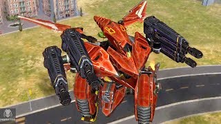 Powerful Flying Red Robot With Built In Scourge Weapon | Ao-Qin | Test Server 4.7 screenshot 1