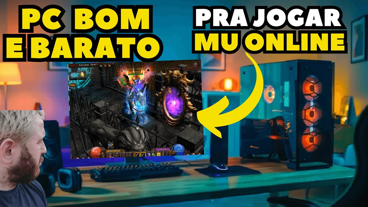 COMO MONTAR UM PC TOP PARA JOGAR MU BOM E BARATO?