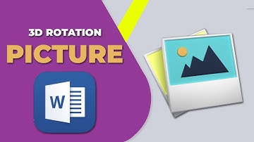 How to insert 3D Rotation to picture in Microsoft Word