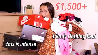 HUGE clothing haul for back to school (Casetify, American Eagle, Pacsun, Hollister)