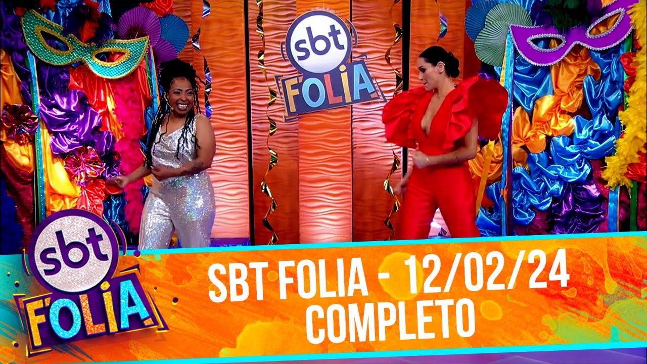 SBT Folia 12/02 – Completo | SBT Folia 2024