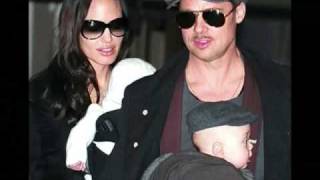 Brad pitt and angelina jolie new pics with the Twins