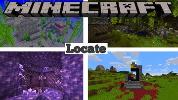 HOW TO USE THE LOCATE COMMAND IN MINECRAFT 1.17 (HOW TO GUIDES)