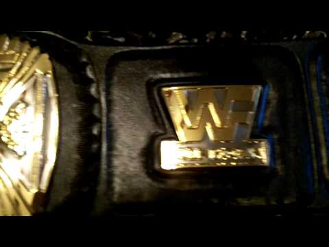 Real WWF Winged Eagle WMIV version wrestling belt by Dave Millican @1akgator