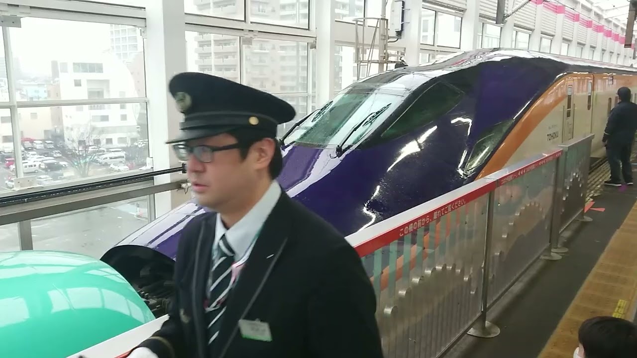 【新幹線】福島駅連結作業＆出発