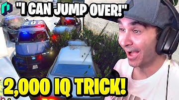 Summit1g OUTPLAYS Cops with 2,000 IQ TRICK in A+ Boost! | GTA 5 NoPixel RP