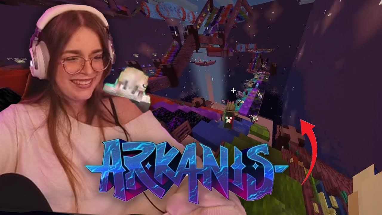 VOLTEI A JOGAR OS MINIGAMES DE ARKANIS 😱