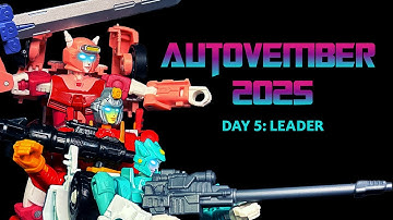 Autovember 2025 Day 5 Leader Transformers Stop Motion Challenge