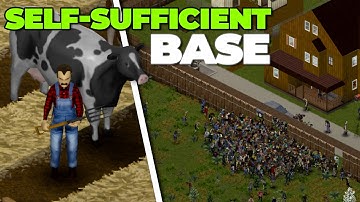 100 dagen om zelfvoorzienend te worden in Project Zomboid