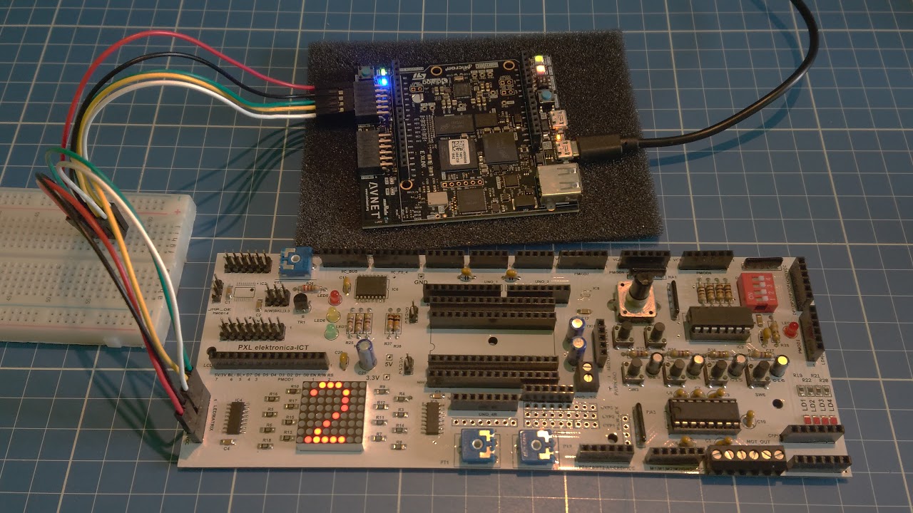 VHDL LED Matrix YouTube