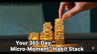 The 365-Day Micro-Moment: How to Build a Habit Stack for Undeniable Progress #resilienceandmomentum