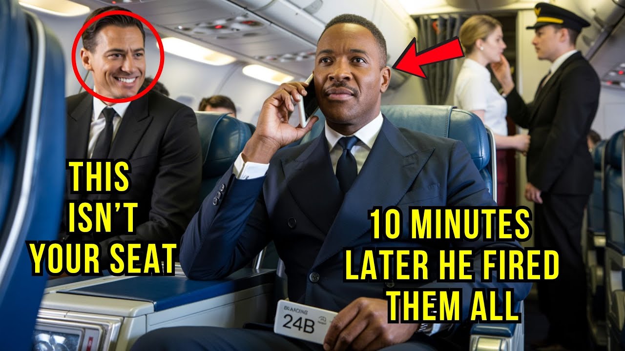 Black CEO Removed From Business Class For White Passenger — 10 Minutes Later, He Orders the Captain