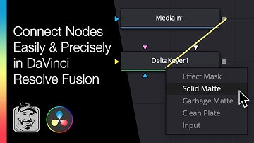 Connect Nodes Easily & Precisely in DaVinci Resolve Fusion