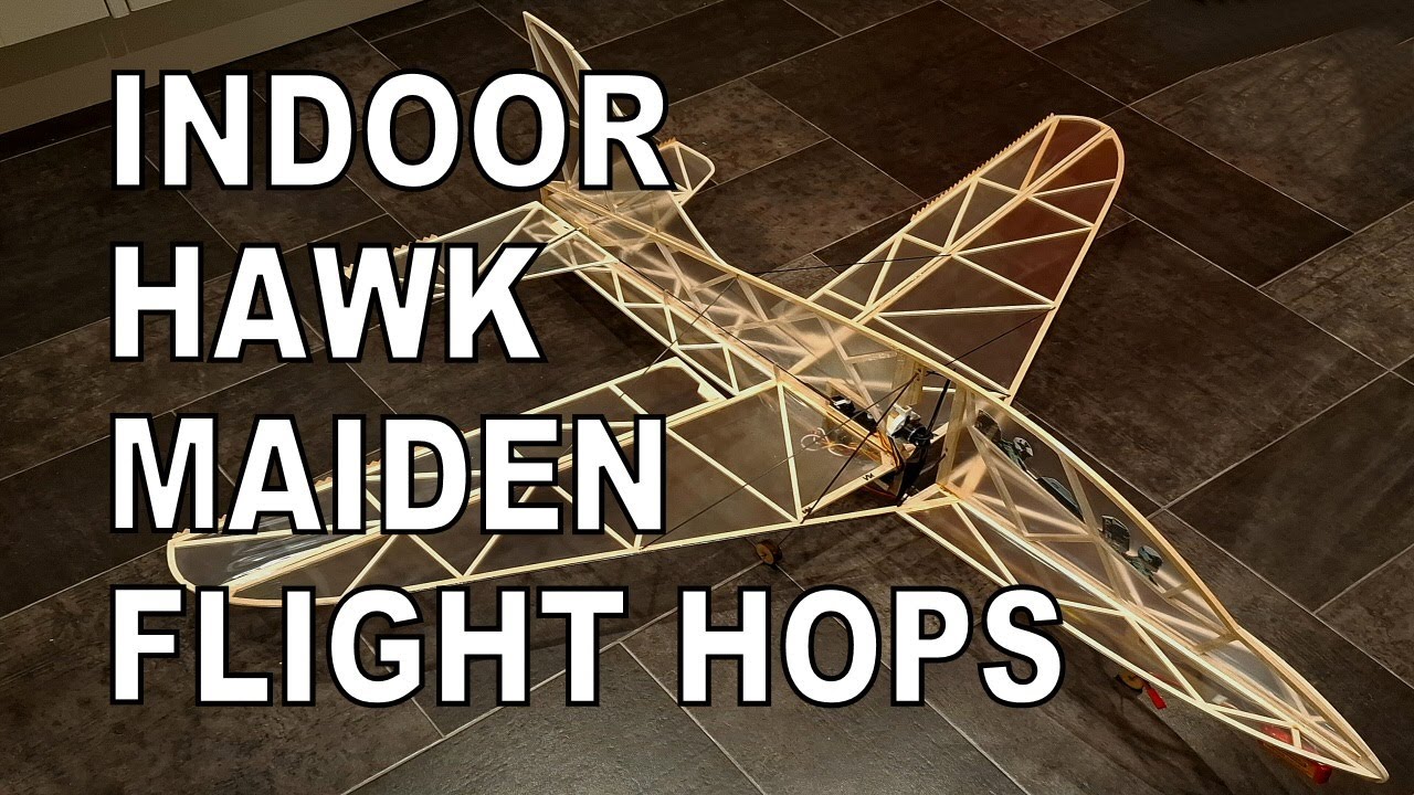 Invisible Hawk MAIDEN FLIGHT Hops