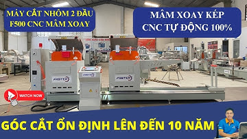 MÁY CẮT NHÔM 2 ĐẦU MÂM XOAY MỚI NHẤT 2024 | MÁY CẮT NHÔM 2 ĐẦU CHỈ TỪ 59TR | NHẬT FASTER.