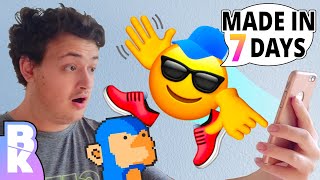 Turning Emojis into a Platformer (VimJam 2020)