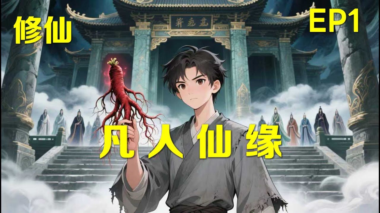 【第一集】五行廢根又如何？山村少年拒絕仙門，用一顆血參換來逆天改命的機會！｜《凡人仙緣》 #凡人流 #修仙 #有聲小說