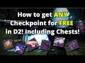 How To Use The Destiny 2 Checkpoint Bot Safely | Epiccarry Watch Video Guide: How To Get Any Checkpoint For Free In Destiny 2 Including Chests