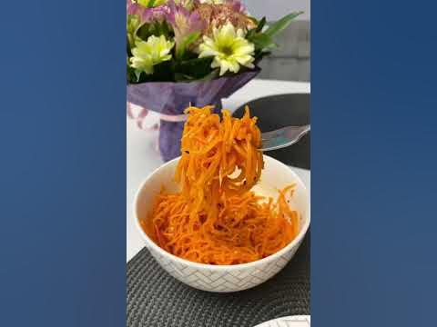 Морковь по-корейски. Очень вкусно, просто и быстро! - YouTube