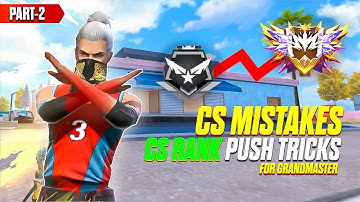 Cs rank mistakes pt.2 | cs rank grandmaster push trick | win every cs rank with random - KINATIC