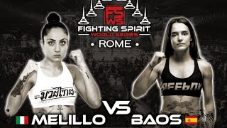 Fighting Spirit 2022 - Match MELILLO vs BAOS