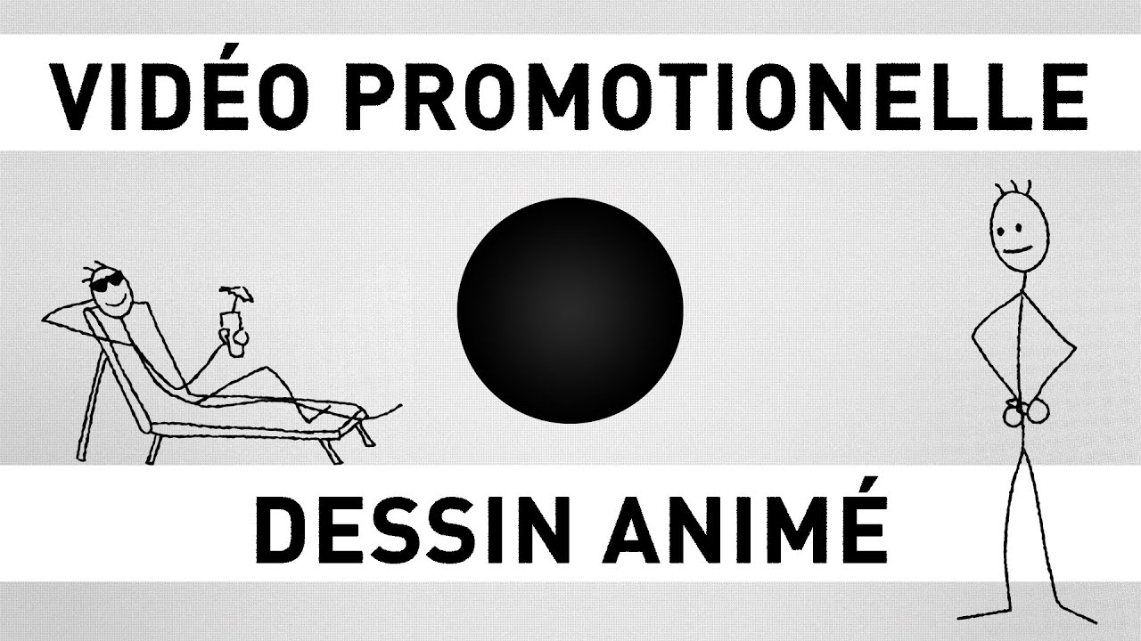 créer une Vidéo Promotionnelle Dessin Animé