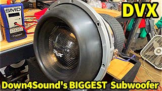 D4S *ALL NEW* BIG BOY SUBWOOFER! The DVX 12 Review