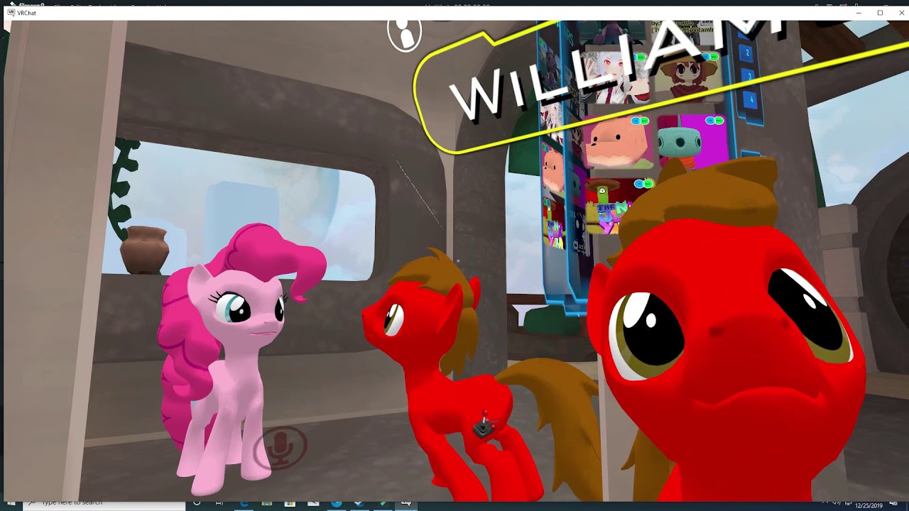 Vrchat Hanging out with WilliamStef in the hub - YouTube