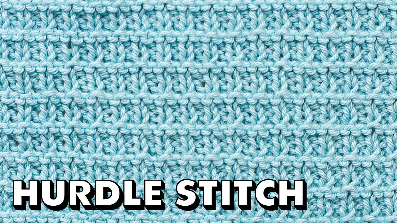 How to knit a super easy Knit and Purl stitch pattern