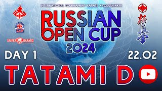 «Russian Open Cup - 2024». ТАТАМИ D (1 день)