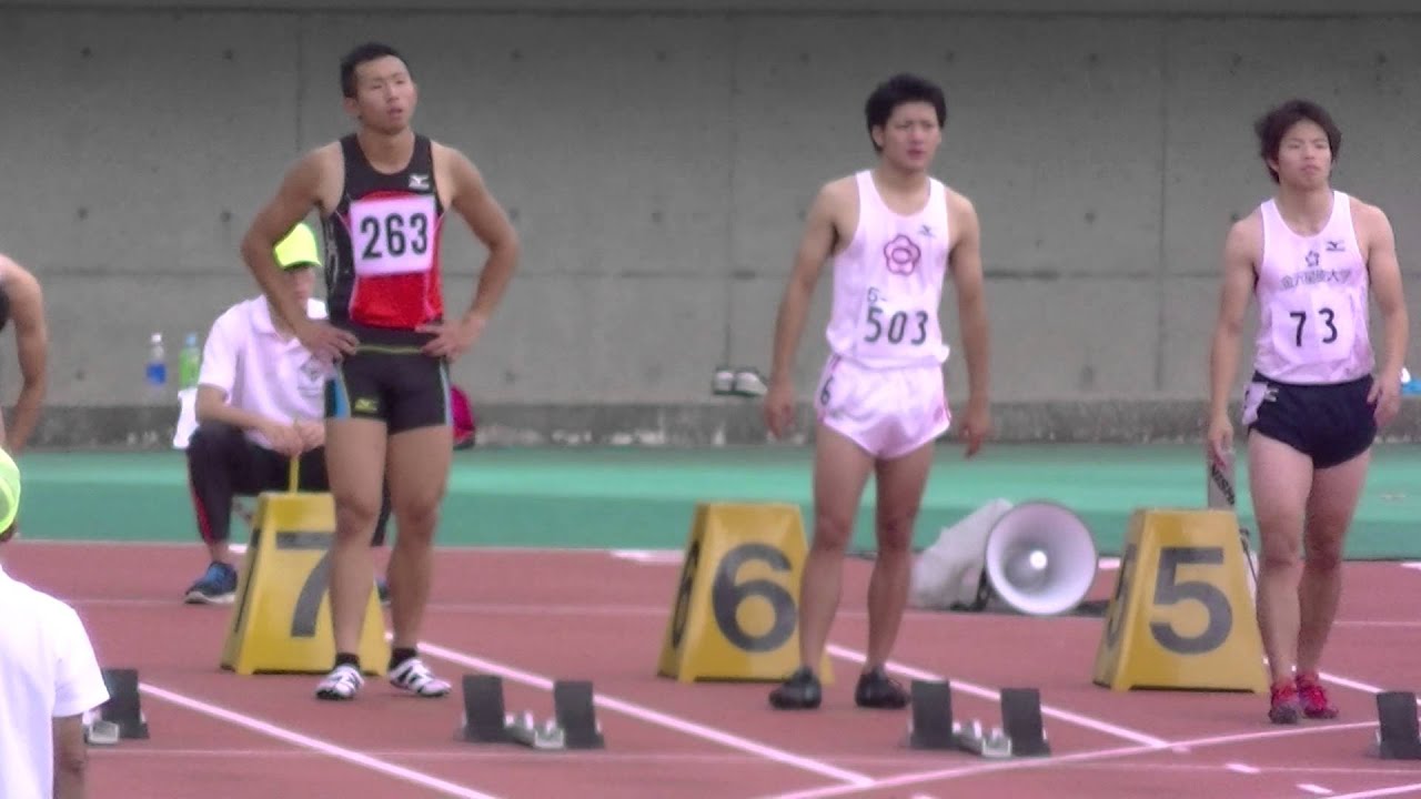 第70回国民体育大会陸上競技石川県予選会成年男子100m決勝 YouTube
