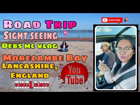 Road Trip & Sight Seeing to Morecambe Lancashire, England | Langga Debs with Hubby