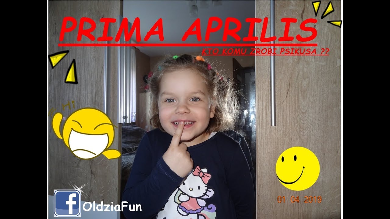 Psikusy Na Prima Aprilis W Szkole PRIMA APRILIS ~ Robimy psikusy Oldze ! Oldzia robi żarciki NAM! #30