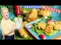 Die besten Nuggets aus Gemüse schmackhafter als Fleisch❗️Mit mega knuspriger Panade & Kräutersoße ✅