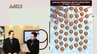 Lincoln Memorial Penny Collection 50 Years