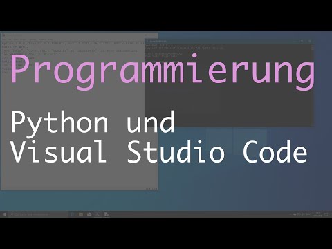 Video: Wie führe ich ein Python-Programm in Visual Studio aus?