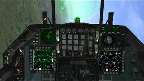 BMS Different Rdr modes with guns.