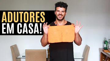 Como treinar o músculo adutor em casa?