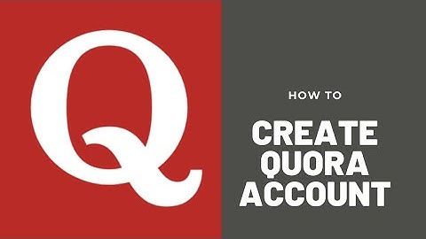 How To Create Quora Account | Sign Up | Register To Quora 2021
