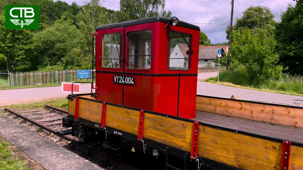 Malerische Fahrt entlang der Chemnitz mit den Eisenbahnfreunden Chemnitztal e.V.