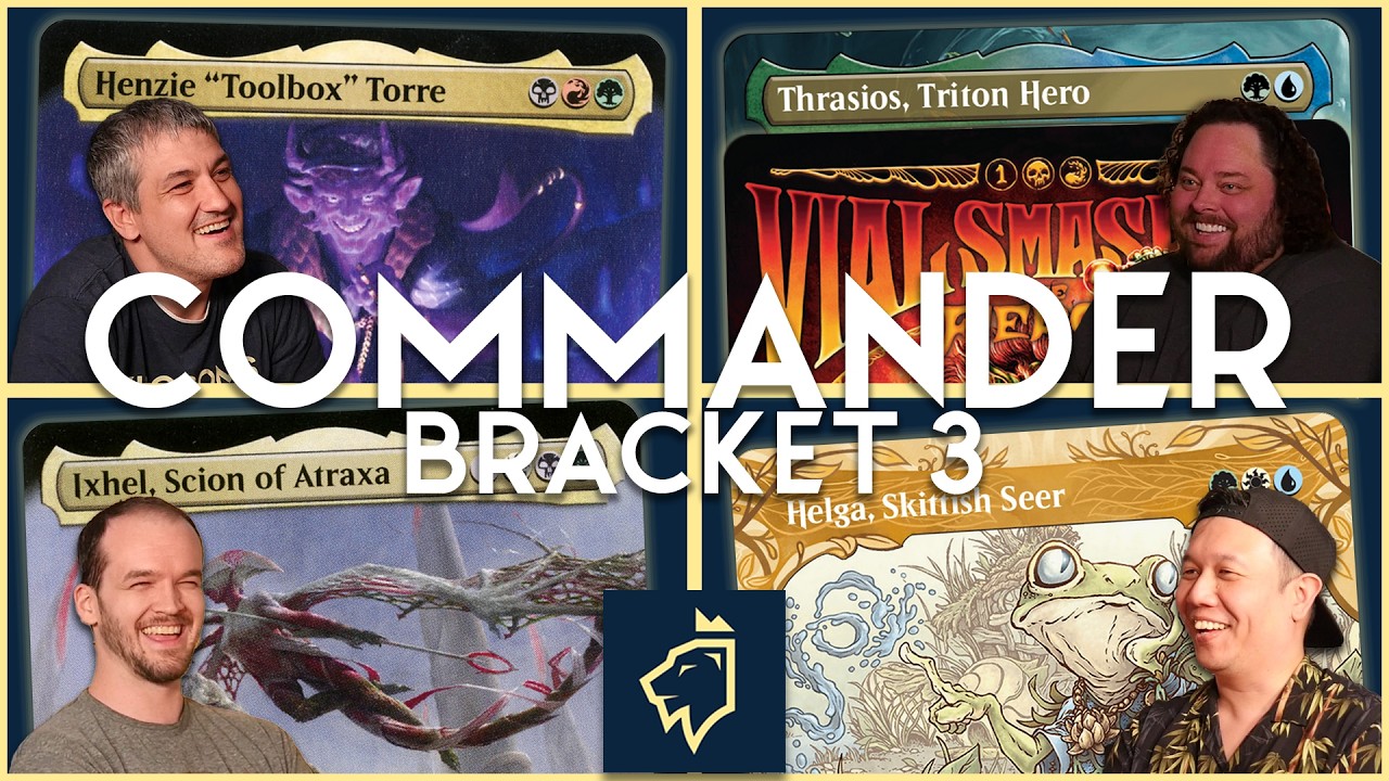Can INFECT go all the way in COMMANDER? | Henzie vs Vial & Thrasios vs Helga vs Ixhel thumbnail
