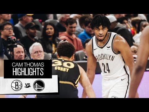 Cam Thomas Erupts for 41 POINTS vs. Warriors | 12.16.23