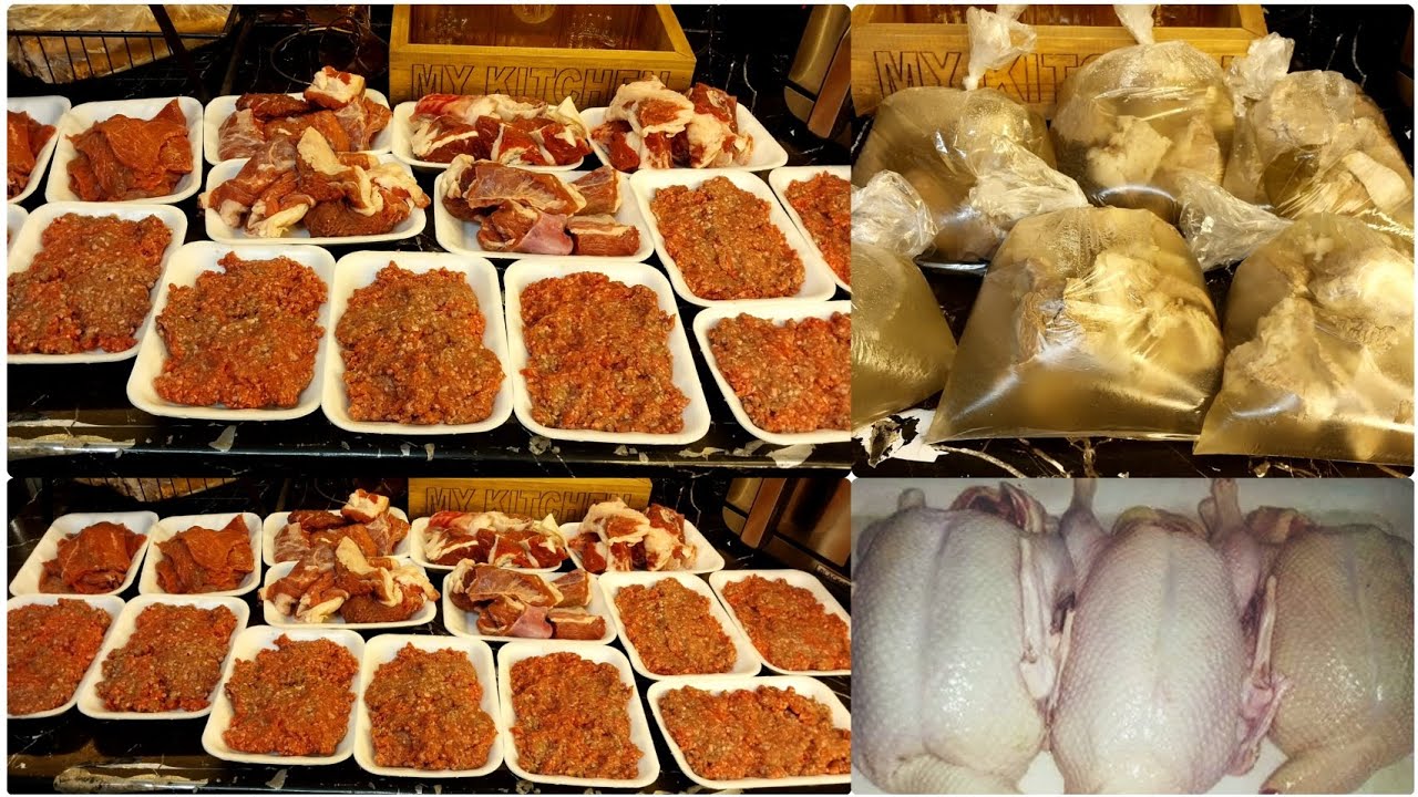 مشتريات لحوم رمضان ٢٠٢٥🌙🌙🌟  فكره تبديل الميزانيه فرق معايا كتير تعالي اقولك بوفر ازاي ✌️