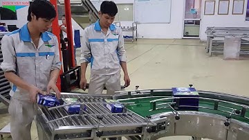 Băng tải cong - Băng tải PVC cong - Intech Group