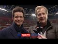 Jim Carrey & Jeff Daniels provide unique analysis of Arsenal vs Manchester United