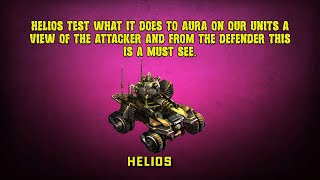 Helios Test Of Aura on our units must see
