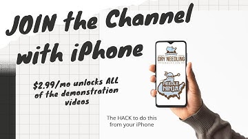 Hoe je met een iPhone lid wordt van het kanaal