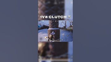 Easy 1v3 Clutch ☠️ Sharma Ji Gaming 1v3 Shorts Video 🔥#bgmi #sharmaji #shorts #1v3 #pubg